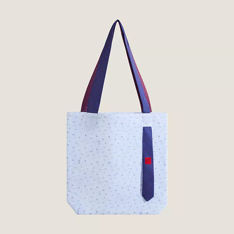 Hermes Inspired Totebag ties in cotton