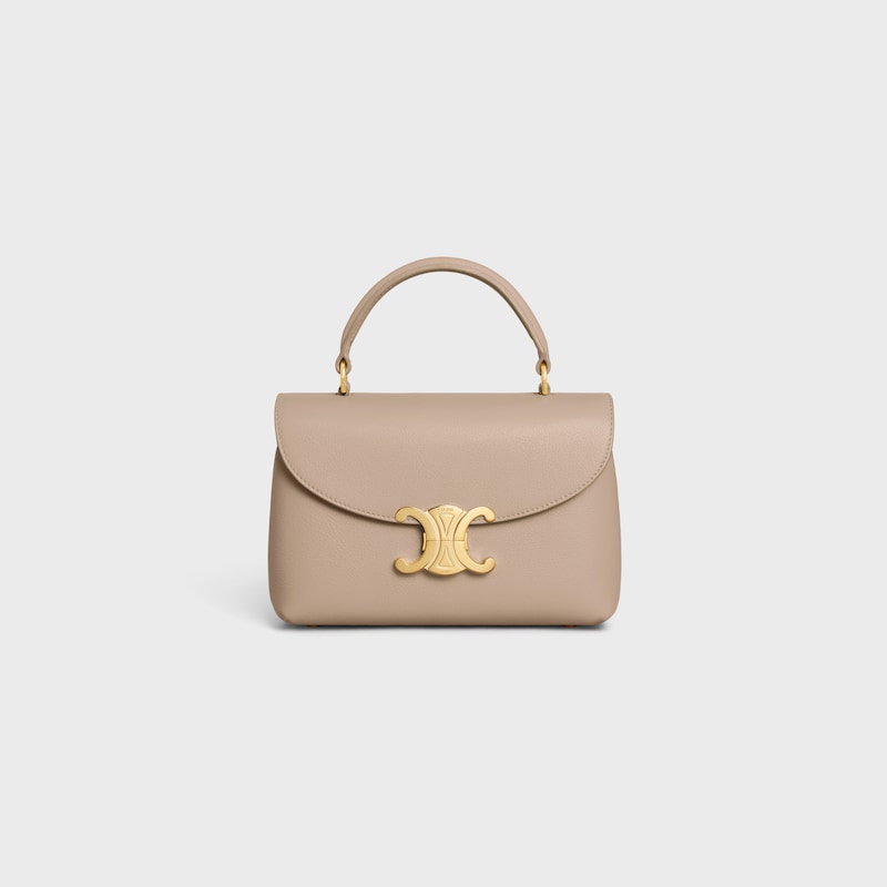 Celine Inspired Teen Nino Bag in Supple Grained Calfskin