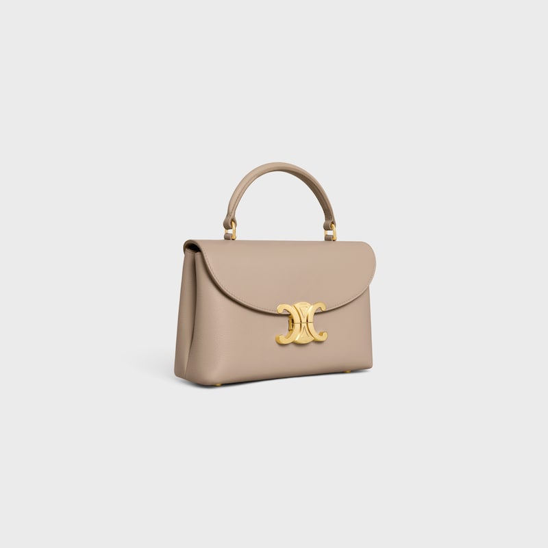 Celine Inspired Teen Nino Bag in Supple Grained Calfskin