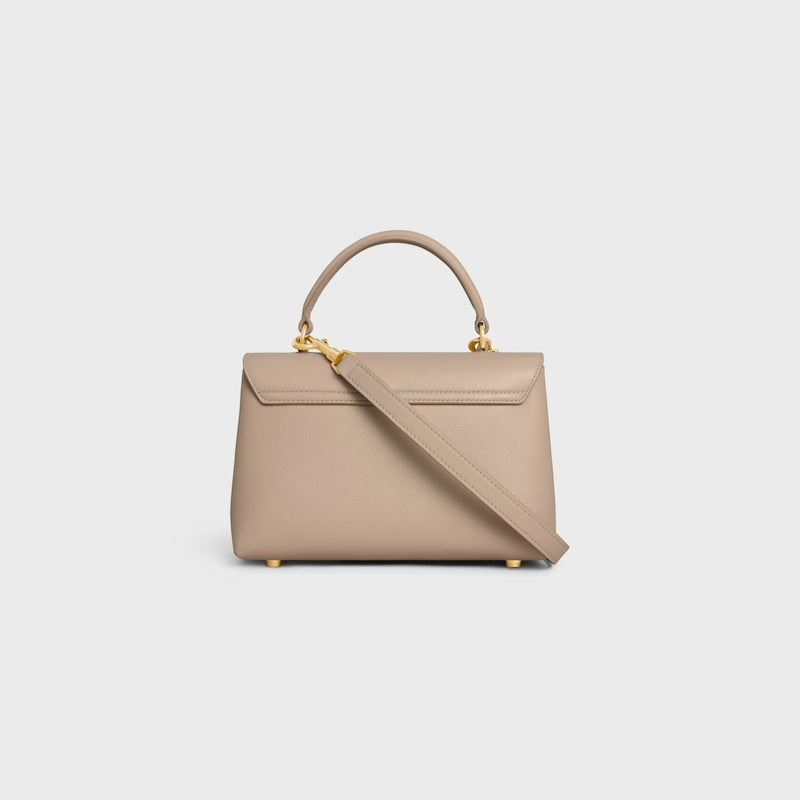 Celine Inspired Teen Nino Bag in Supple Grained Calfskin