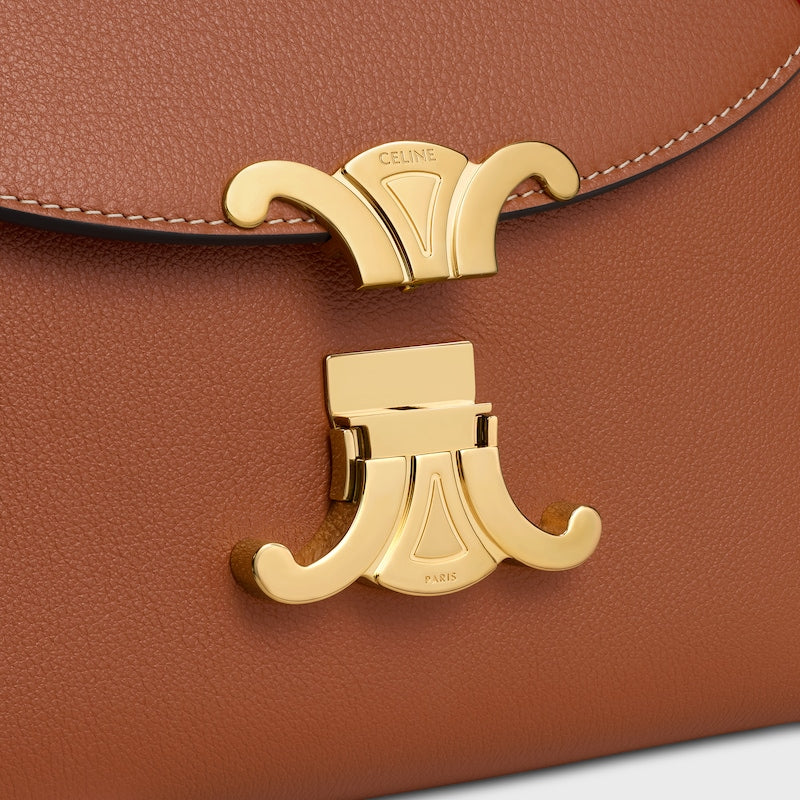Celine Inspired Teen Nino Bag in Supple Grained Calfskin