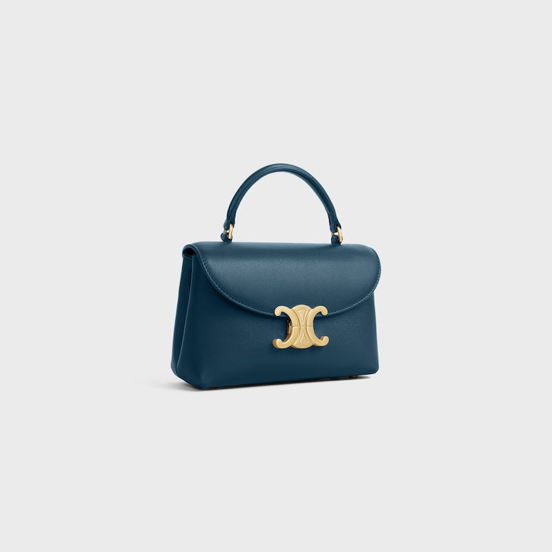 Celine Inspired Teen Nino Bag in Supple Grained Calfskin
