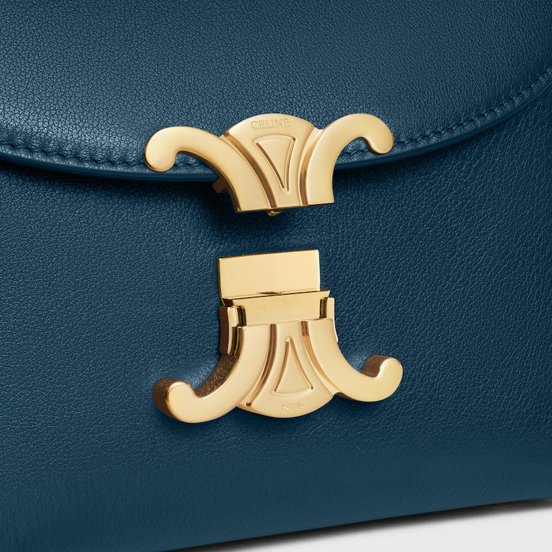 Celine Inspired Teen Nino Bag in Supple Grained Calfskin
