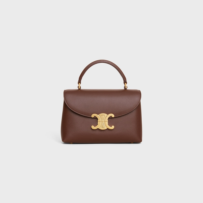 Celine Inspired Teen Nino Bag in Supple Grained Calfskin