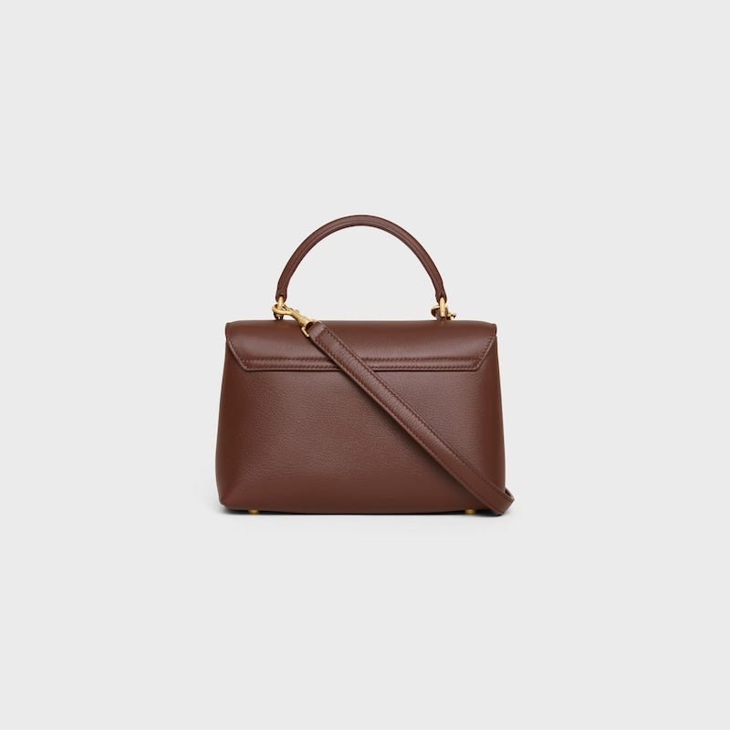 Celine Inspired Teen Nino Bag in Supple Grained Calfskin