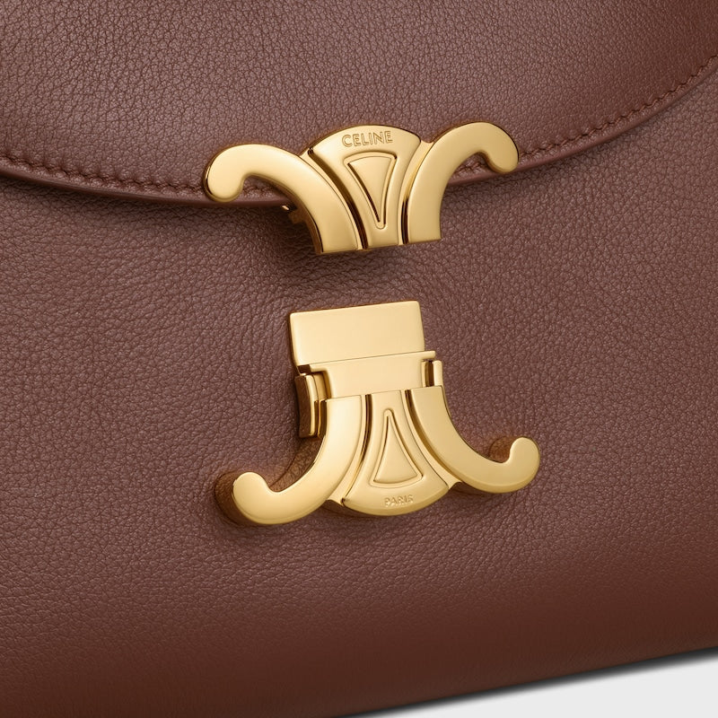 Celine Inspired Teen Nino Bag in Supple Grained Calfskin