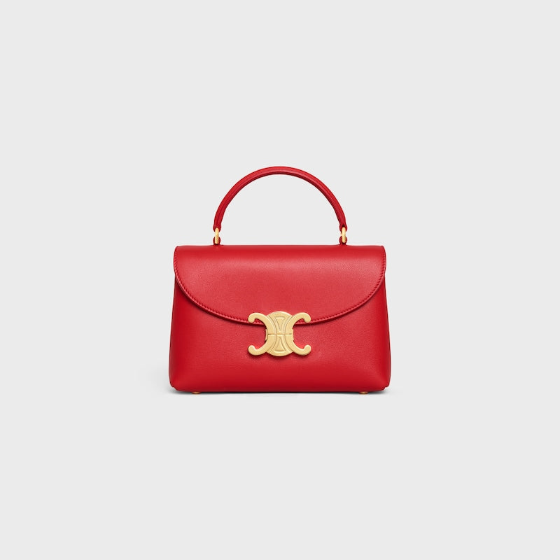 Celine Inspired Teen Nino Bag in Supple Grained Calfskin
