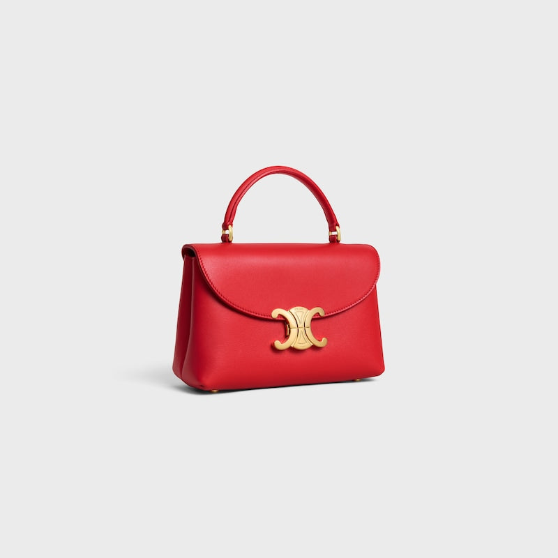 Celine Inspired Teen Nino Bag in Supple Grained Calfskin