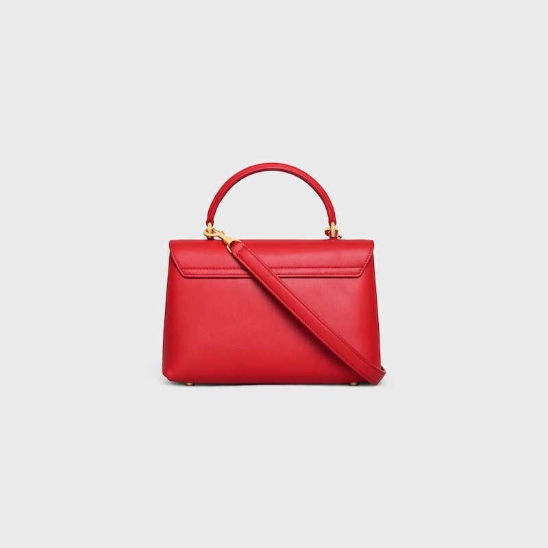 Celine Inspired Teen Nino Bag in Supple Grained Calfskin