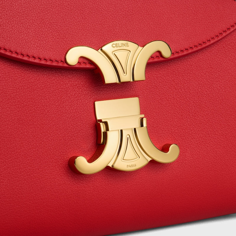 Celine Inspired Teen Nino Bag in Supple Grained Calfskin