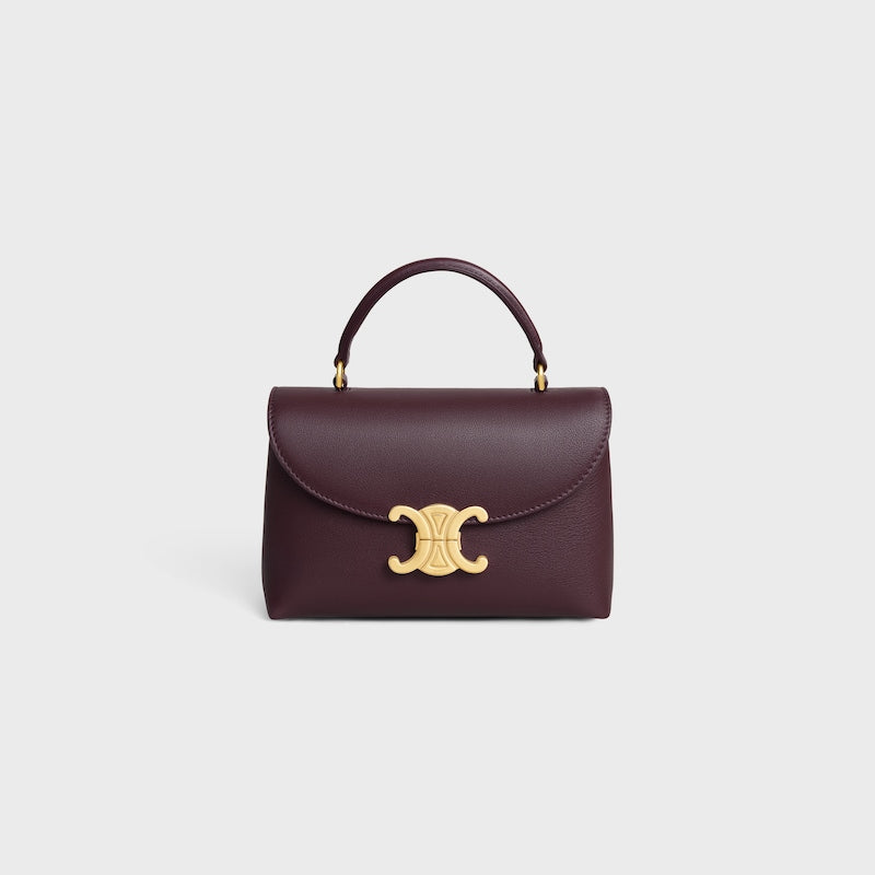 Celine Inspired Teen Nino Bag in Supple Grained Calfskin