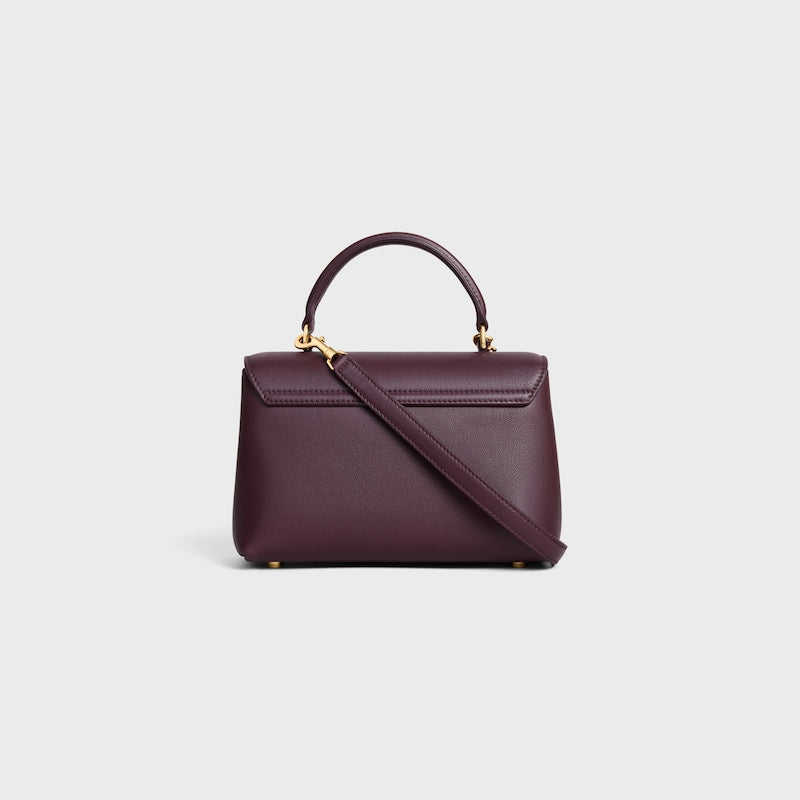 Celine Inspired Teen Nino Bag in Supple Grained Calfskin