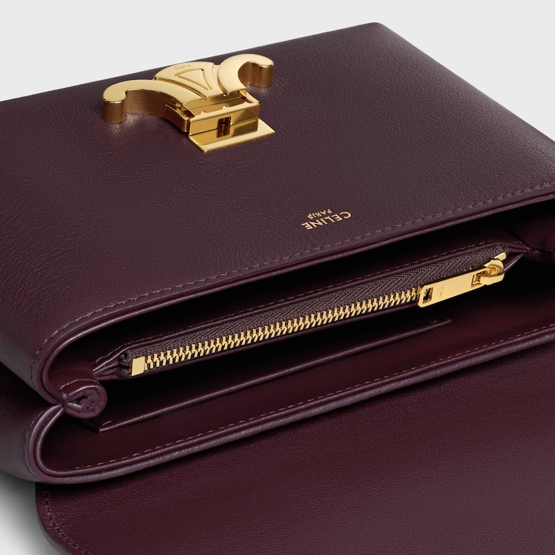 Celine Inspired Teen Nino Bag in Supple Grained Calfskin