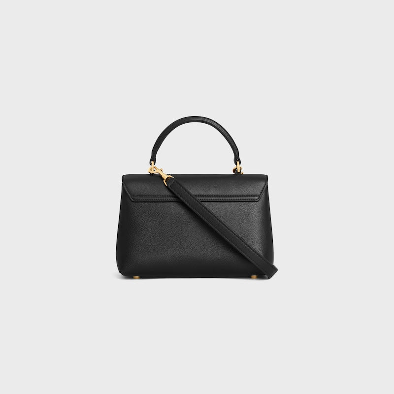 Celine Inspired Teen Nino Bag in Supple Grained Calfskin