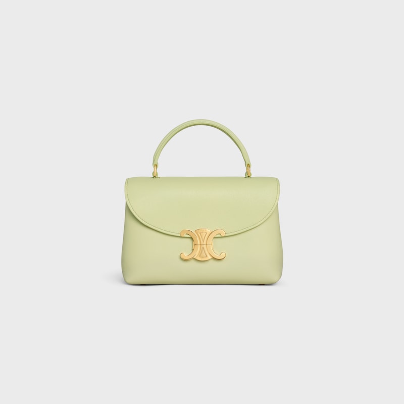 Celine Inspired Teen Nino Bag in Supple Grained Calfskin