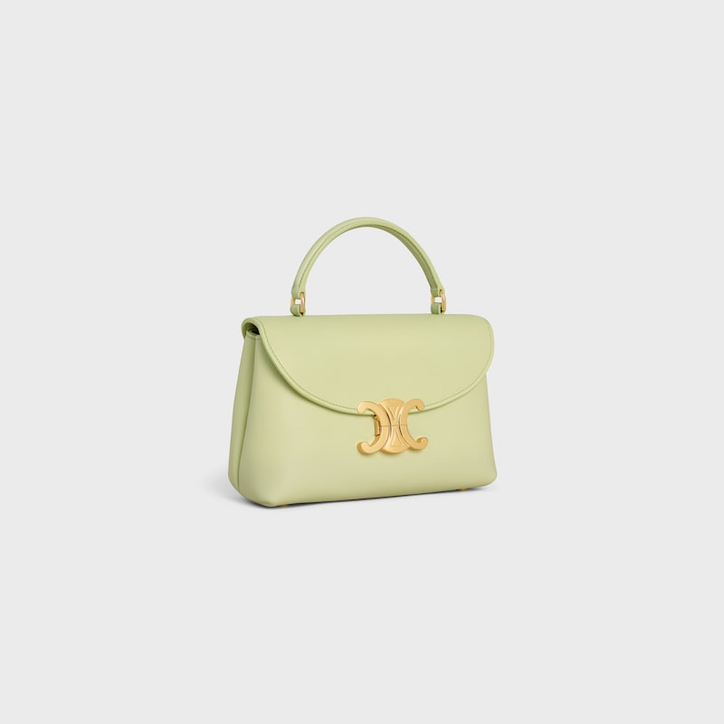 Celine Inspired Teen Nino Bag in Supple Grained Calfskin