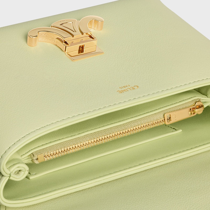 Celine Inspired Teen Nino Bag in Supple Grained Calfskin