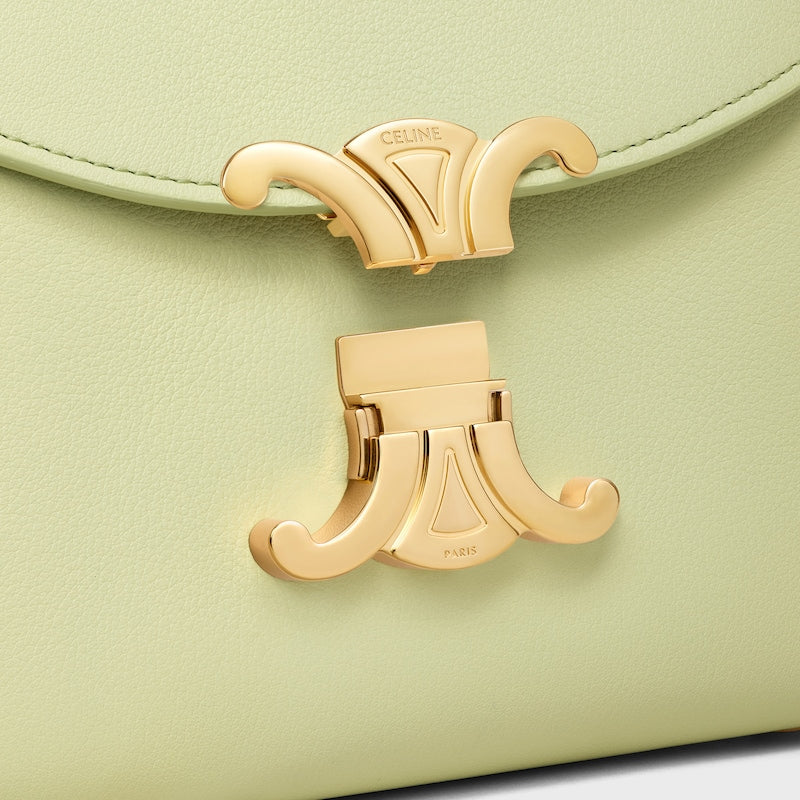 Celine Inspired Teen Nino Bag in Supple Grained Calfskin