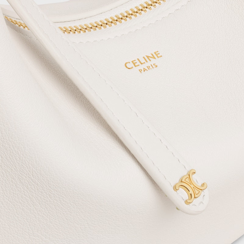 Celine Inspired Teen Lulu Bag in Grained Calfskin