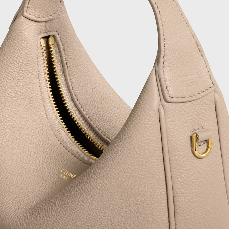 Celine Inspired Teen Lulu Bag in Grained Calfskin
