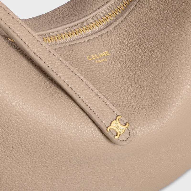 Celine Inspired Teen Lulu Bag in Grained Calfskin