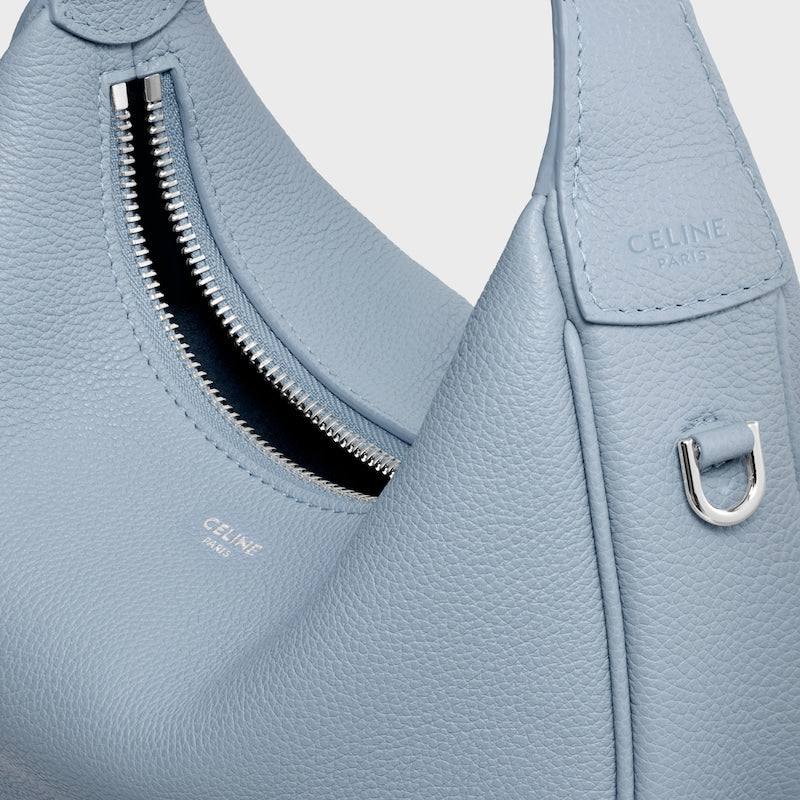 Celine Inspired Teen Lulu Bag in Grained Calfskin