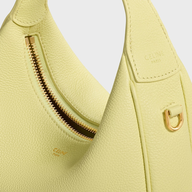 Celine Inspired Teen Lulu Bag in Grained Calfskin