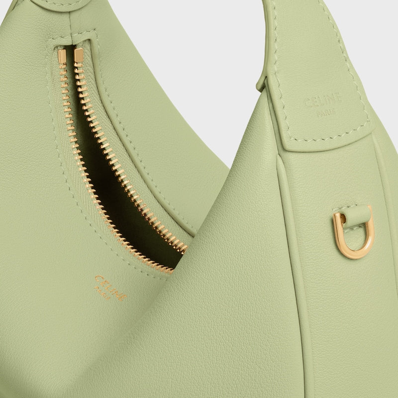 Celine Inspired Teen Lulu Bag in Grained Calfskin