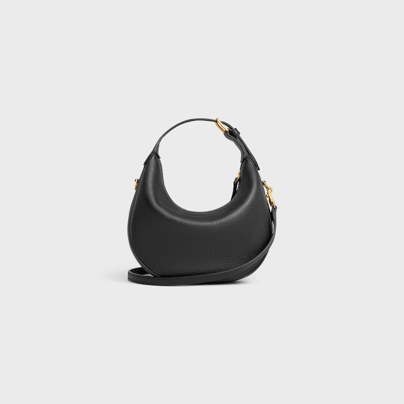 Celine Inspired Teen Lulu Bag in Grained Calfskin