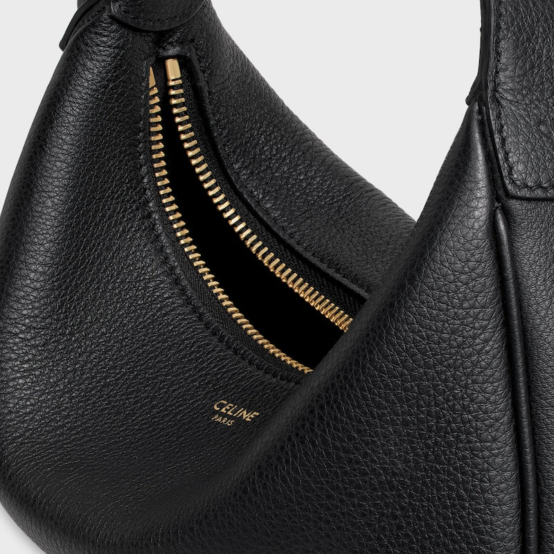 Celine Inspired Teen Lulu Bag in Grained Calfskin