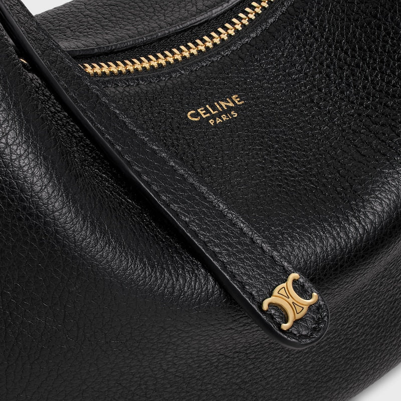 Celine Inspired Teen Lulu Bag in Grained Calfskin