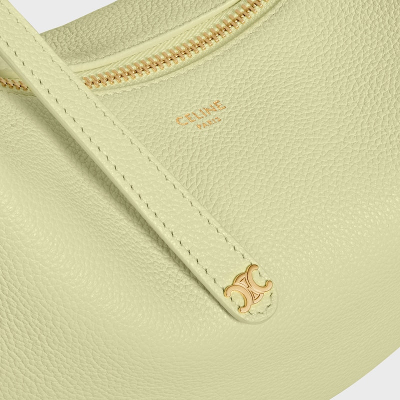 Celine Inspired Teen Lulu Bag in Grained Calfskin
