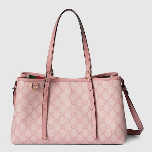 GG Inspired Emblem medium tote bag