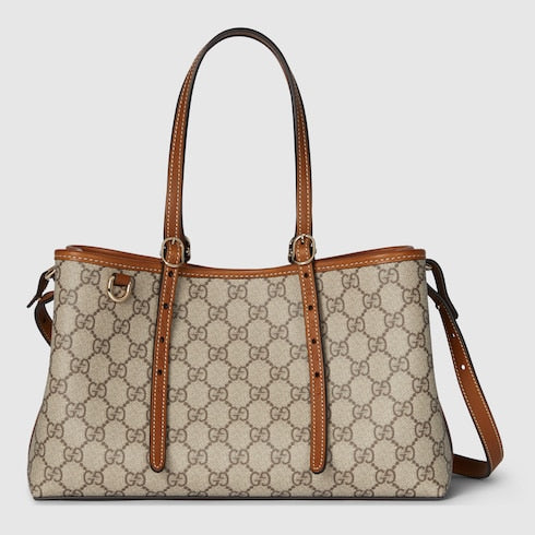 GG Inspired Emblem medium tote bag