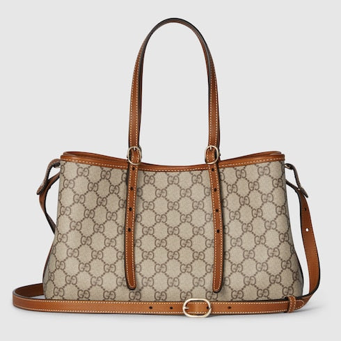 GG Inspired Emblem medium tote bag