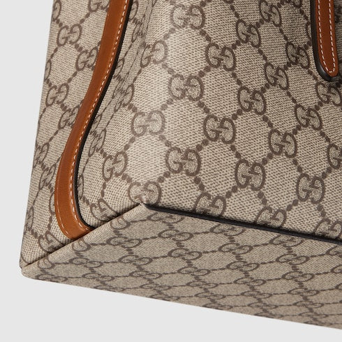 GG Inspired Emblem medium tote bag