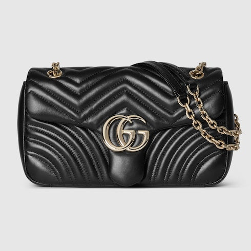 Luxury GG style Marmont shoulder bag