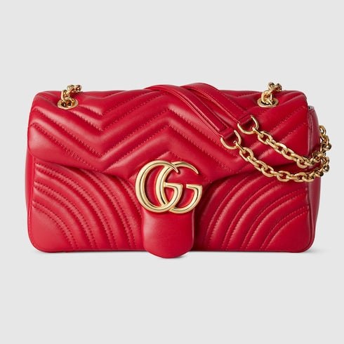 Luxury GG style Marmont shoulder bag