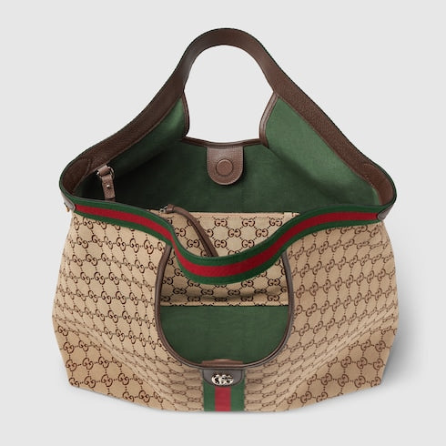 Gucci Inspired Giglio large tote bag