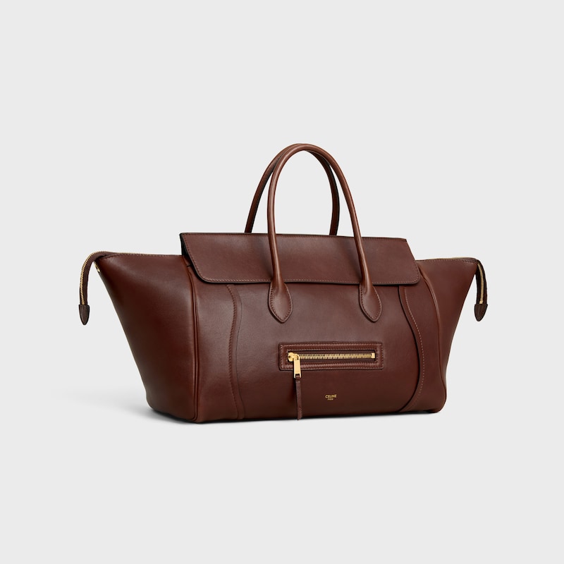 Celine Inspired Luggage in Supple Shiny Lambskin