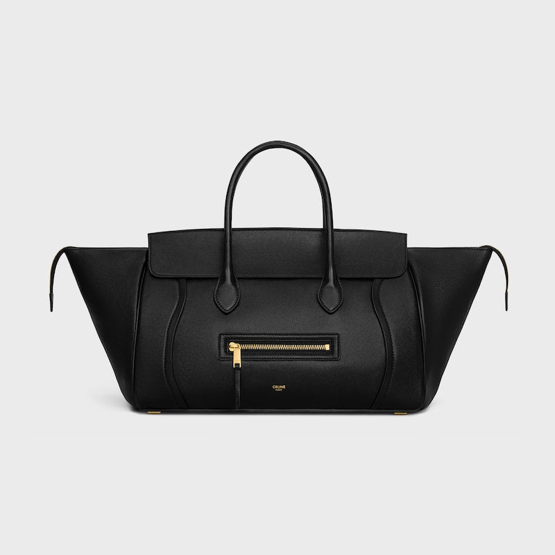 Celine Inspired Luggage in Supple Shiny Lambskin