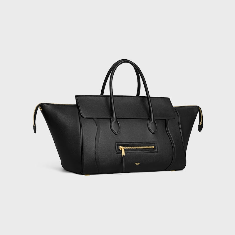 Celine Inspired Luggage in Supple Shiny Lambskin