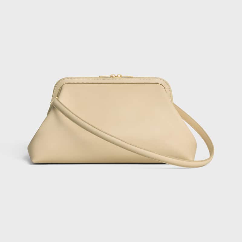 Celine Inspired Doctor's Pouch in Supple Natural Calfskin