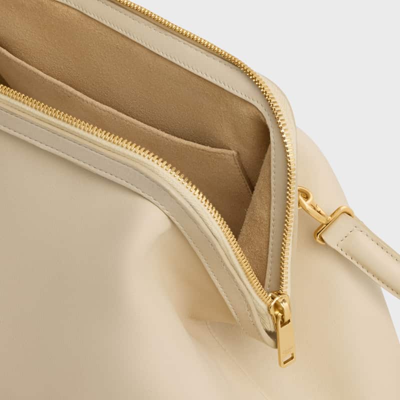 Celine Inspired Doctor's Pouch in Supple Natural Calfskin