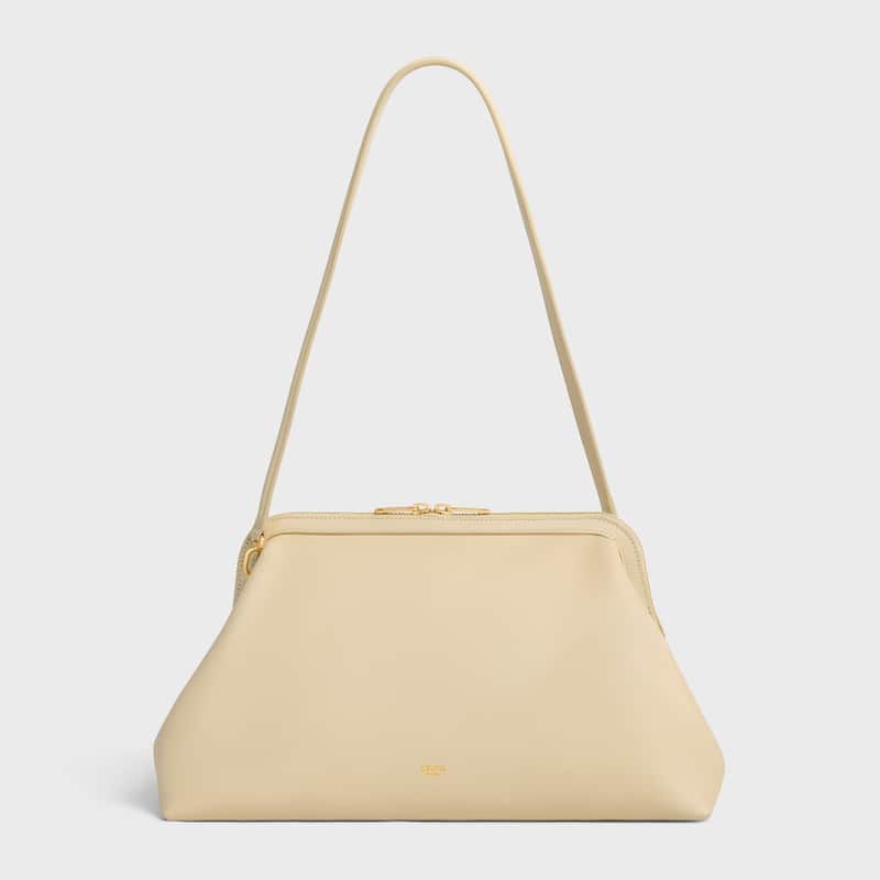 Celine Inspired Doctor's Pouch in Supple Natural Calfskin