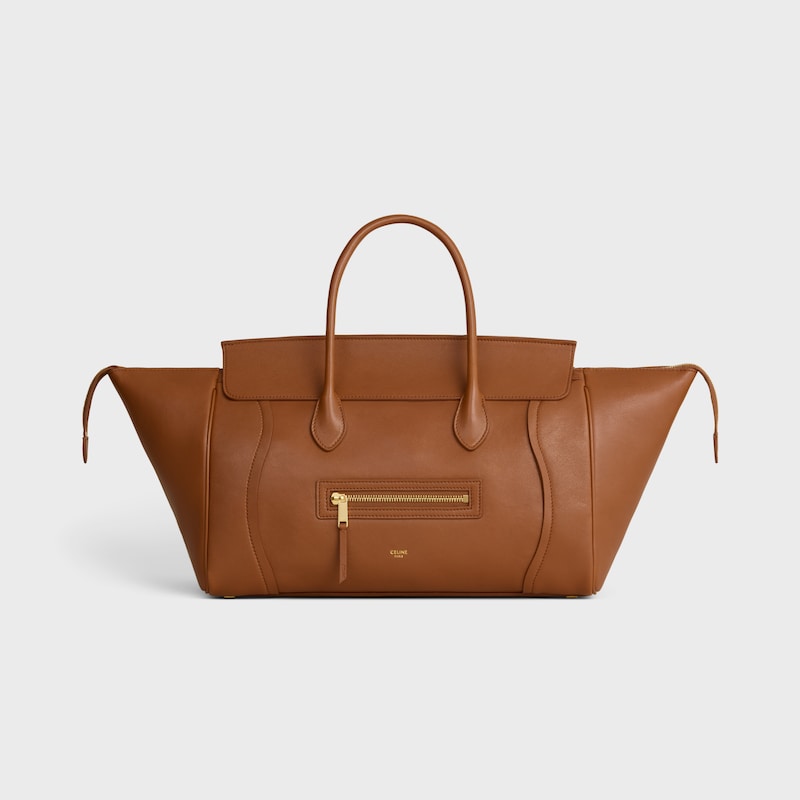 Celine Inspired Luggage in Supple Shiny Lambskin