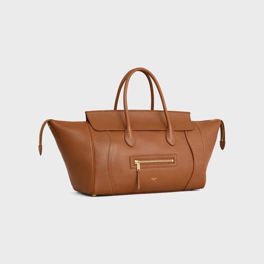Celine Inspired Luggage in Supple Shiny Lambskin