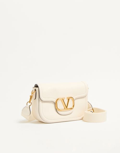 Valentino Inspired Garavani Alltime Grainy Calfskin Shoulder Bag