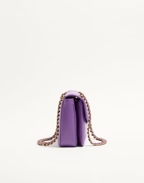 Valentino Inspirerd Garavani Djuna Medium Chain Bag In Nappa Leather
