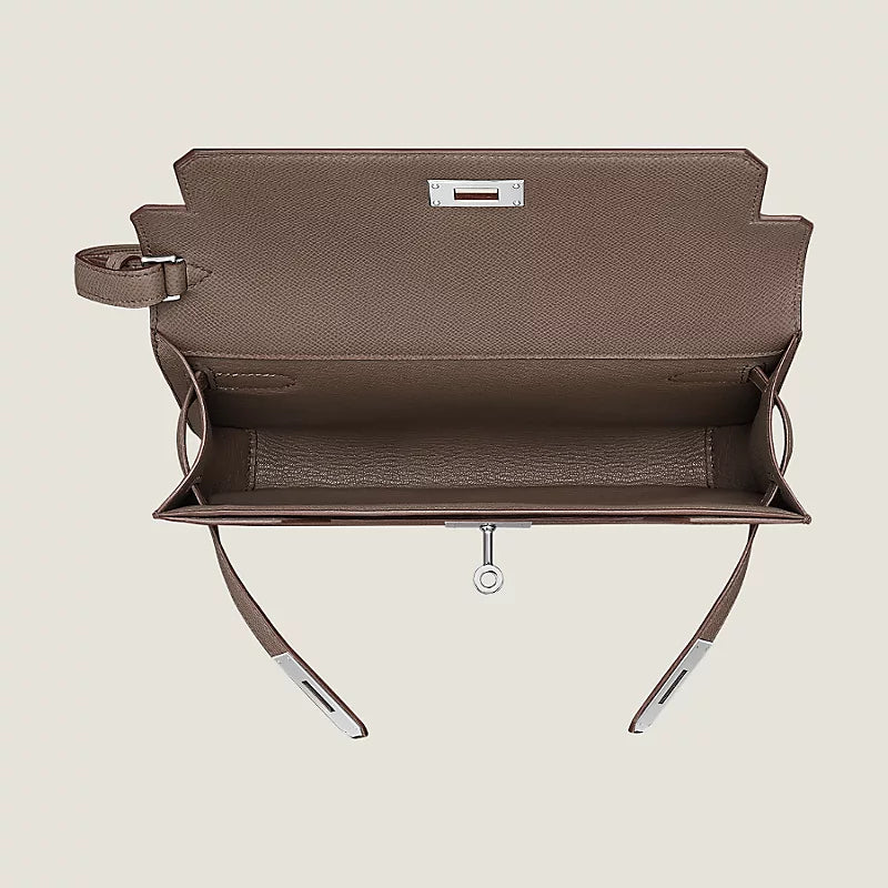 Hermes Inspired Kelly depeches 25 pouch